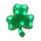 14" St. Patrick's Day Green Shamrock LED Lighted Window Silhouette